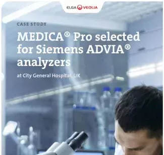 MEDICA® Pro selected for Siemens ADVIA® analyzers at City General Hospital